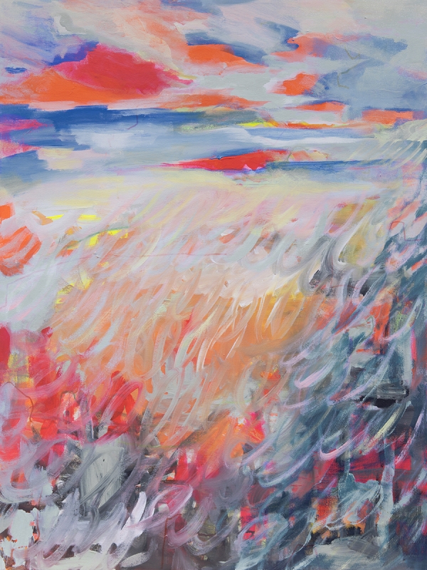 Neon Spring by artist Melissa Wen Mitchell